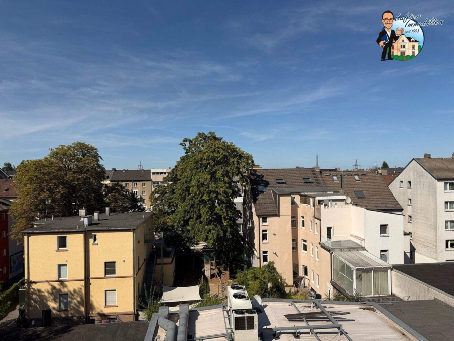 Blick aus dem Fenster